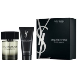 Yves Saint Laurent La Nuit De L'Homme Gift Set - EDT 100 ml + Shower Gel 50 ml за мъже
