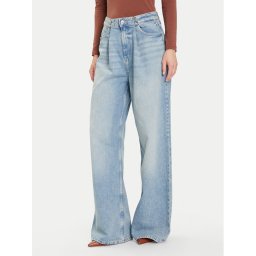 Guess Дънки W5BA3T D0742 Син Wide Leg