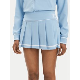Juicy Couture Плисирана пола Aluna JCSGS223416 Светлосиньо Regular Fit