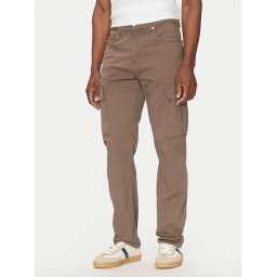 Guess Текстилни панталони M5RA68 WGXV1 Кафяв Regular Fit