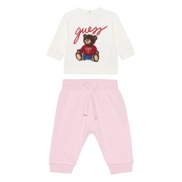 Guess Анцуг H5YI00 KAX74 Бял Regular Fit
