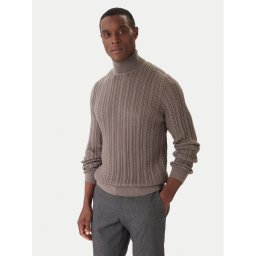 JOOP! Поло Danilor 30047372 Кафяв Modern Fit