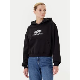 Alpha Industries Суитшърт Basic 258040 Черен Regular Fit