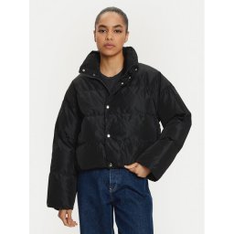 Converse Пухено яке Super Puffer 10026797-A01 Черен Relaxed Fit