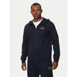 EA7 Emporio Armani Суитшърт 8NPM33 PJVRZ 0562 Тъмносин Regular Fit