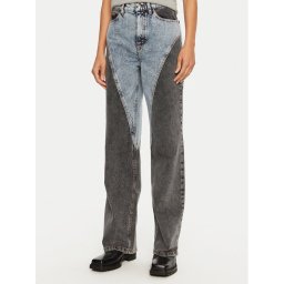 ROTATE Дънки Betty 1128191603 Син Straight Fit