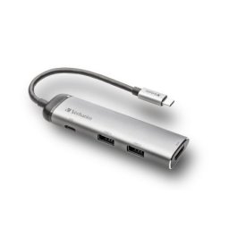 USB хъб Verbatim USB-C Multiport Hub USB 3.1 Gen1/USB 3.0/HDMI