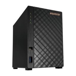 Мрежови диск (NAS) Asustor AS1202T, четириядрен Realtek RTD1619B 1.7GHz, без твърд диск (2x SATA 6Gb/s), 1GB DDR4, 1x 100/1000/2500Mbps LAN, 3x USB 3.2 Gen 1