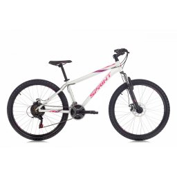 Велосипед Sprint HUNTER 26 БЯЛ ГЛАНЦ/РОЗОВО