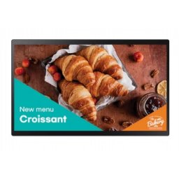 Широкоформатен дисплей Samsung LFD QB24CT 24” Touch 16/7 1920x1080 350nit Tizen Black LH24QBCTBGCXEN