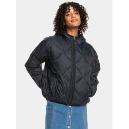 Roxy Преходно яке Wind Swept Hood Jckt ERJJK03571 Сив Regular Fit