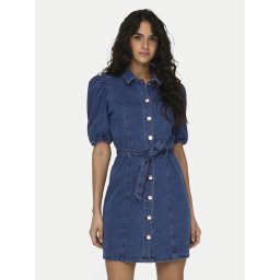 ONLY Дънкова рокля Vibbe 15304123 Син Regular Fit