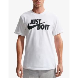 NIKE Just Do It Tee White / Black