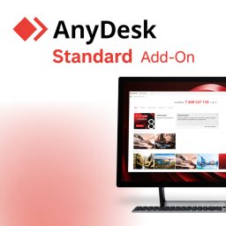 Anydesk Standard Add-On Concurrent Connections 1 Година Нова Покупка DACH, Benelux, Nordics, Southern Europe