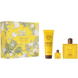 Versace Eros Energy Комплект (EDP 100ml + EDP 5ml + SG 100ml) за Мъже