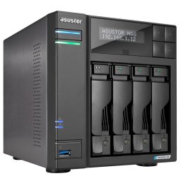 Мрежови диск (NAS) Asustor AS6704T_V2, четириядрен Intel Celeron N5105 2.0GHz, без твърд диск (4x SATA/4x M.2), 4GB DDR4, 1x 100/1000/2500Mbps LAN, 2x USB 3.2 Gen 1, 1x HDMI