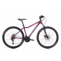 Велосипед Sprint HUNTER LADY 27.5 ВИОЛЕТОВО С РОЗОВО И БЯЛО S/400 mm