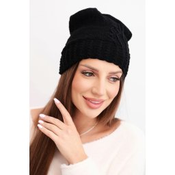 Дамска зимна шапка Kesi с релефен модел