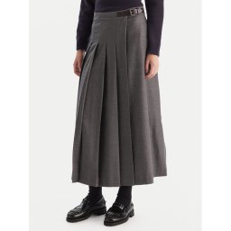Weekend Max Mara Пола тип трапец Fastoso 2525106062 Сив Regular Fit