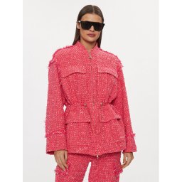 Patrizia Pepe Преходно яке 8O0113/A376-F592 Розов Regular Fit