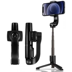Селфи стик Spigen Gimbal SelfieStick S610W Tripod, black