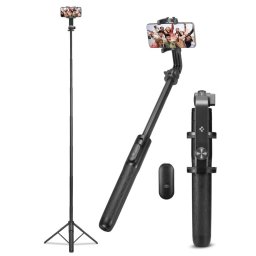 Селфи стик Spigen Tripod Selfie Stick, black - longer version