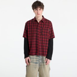 Риза Wasted Paris M Tartan Age Shirt Fire Red/ Black M