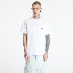 Тениска Carhartt WIP S/S Pocket Heart T-Shirt UNISEX White/ Red S