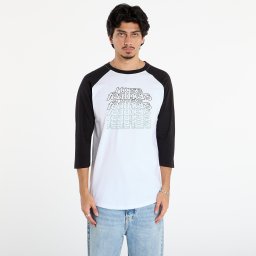 Тениска Horsefeathers Rollin Raglan T-Shirt White/ Black XXL