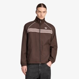 Суитшърт adidas Chest Stripes Track Top Aurora Coffee XXL