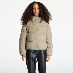 Яке Calvin Klein Jeans Logo Short Hooded Puffer Jacket Gray S