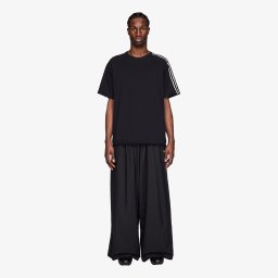 Потници Y-3 Raw Edge 3 Stripes Wide Tracksuit Bottoms Black XL
