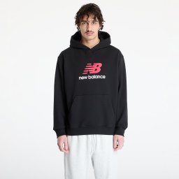 Суитшърт New Balance Athletics French Terry Logo Hoodie Black Bk S