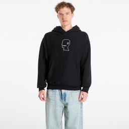 Суитшърт Brain Dead Logo Head Hoodie Black S