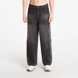 Панталони RIPNDIP Pretty Flacko Extra Wide Leg Pants Black Vintage Wash Denim S