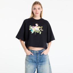 Тениска New Balance Watercolor Multi Boxy T-Shirt Black M