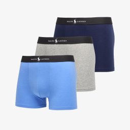 Боксерки Ralph Lauren Classic Trunk-3 Pack Trunk Blue L