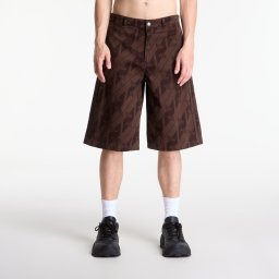 Къси панталони adidas Monogram Jorts Aurora Coffee 30