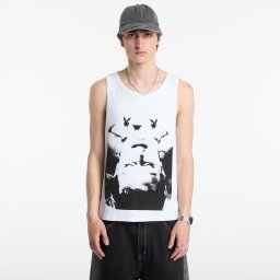 Playboy x FTSHP Rib Tank Top Portrait UNISEX White M