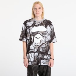 Тениска A BATHING APE Tree Edge Camo Ape Face Relaxed Fit Tee UNISEX White L