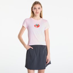 Тениска Nike Sportswear Chill Knit Women's Slim Cropped T-Shirt Pink Foam XL