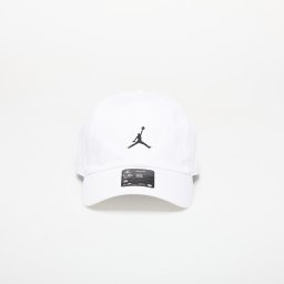 Шапка Jordan Club Unstructured Curved-Bill Hat White/ Black M/L