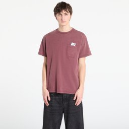 Тениска RIPNDIP Lord Nermal Pocket Tee Burgundy Vintage Wash M
