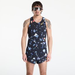 Nike AeroSwift Glam Men's Dri-FIT ADV Running Singlet Black/ Laser Orange S