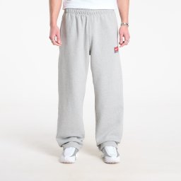 Потници Nike Solo Swoosh Men's Fleece Open-Hem Pants Dk Grey Heather/ White XL