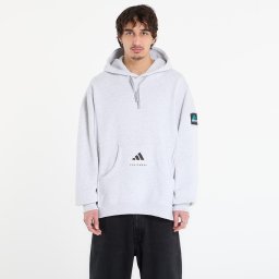 Суитшърт adidas Equipment Ribbed Hoodie Light Grey Heather XL