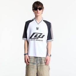 Джърси Off-White Soccer V-Neck S/S T-Shirt 3 White XXL