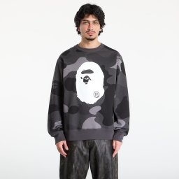 Суитшърт A BATHING APE Mega Color Camo Big Ape Head Crewneck Sweatshirt UNISEX Black S