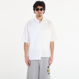 Риза MM6 Short-Sleeved Shirt Dark Grey Melange/ Brown 46