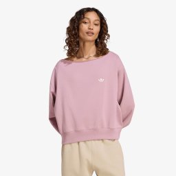 Суитшърт adidas Ess Crw Lo Magic Mauve S